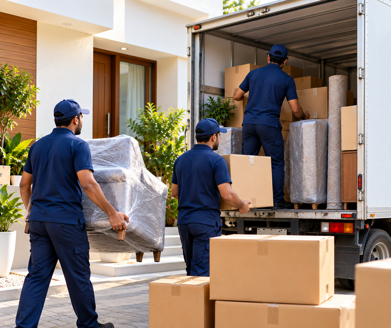 Balaji Express Packers and Movers in Ahmedabad for house shifting and transportation